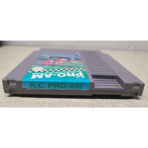 R.C. PRO-AM Nintendo Entertainment System 1988 NES Cart & Sleeve Video Game - Picture 3 of 5